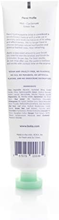 Boka Ela Mint Natural Toothpaste, Nano-Hydroxyapatite for Remineralizing, Sensitivity and Whitening, Fluoride-Free, Dentist Recommended for Kids and Adults, Made in USA, 4oz (Pack of 1)