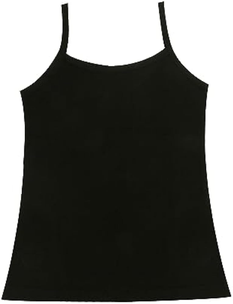 D'chica Girls Undershirt Cotton Camisoles Shelf Bra Layering Cami