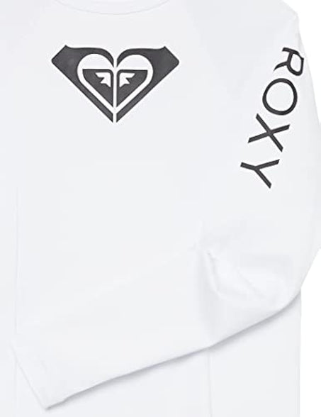 Roxy Girls Whole Hearted Long Sleeve Rashguard Set