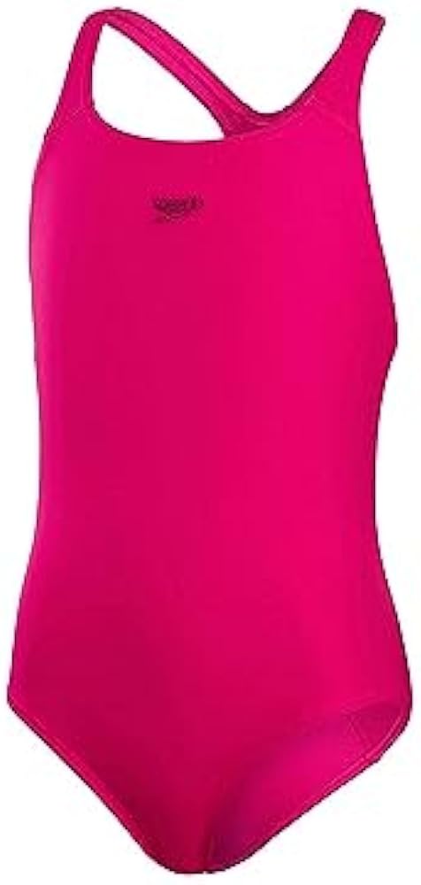 Speedo ECO Endurance+ Medallist Swimsuit, Comfortable, Stylish Design, Extra Flexibility, Junior Girls