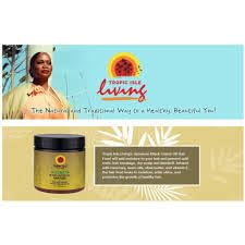 Tropic Isle Living Jamaican Black Castor Oil Hair Food-4oz