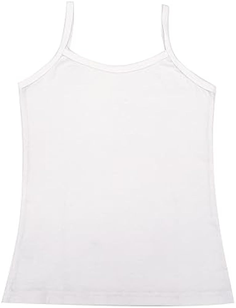 D'chica Girls Undershirt Cotton Camisoles Shelf Bra Layering Cami