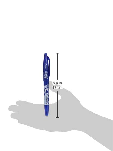 Pilot Frixion Erasable Rollerball Pen 2-Pieces, 0.7 mm Size, Blue