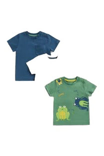 Mothercare Boys EC391 Hop, Jump, Pla Years T-Shirts - 3 Pack