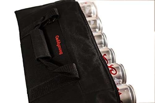 Caddy Swag Golf Bag Cooler Beer Sleeve 6 Can - Fun Golfing Gifts for Men & Women - Camping, Hiking, Traveling, Food, General Use - Great for Golfers, Party Gift, Golf Push Cart Accessories & More