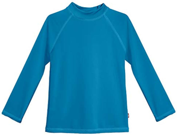 City Threads Girls' SPF50 Rash Guard Sun Swimming Tee Pool & Beach