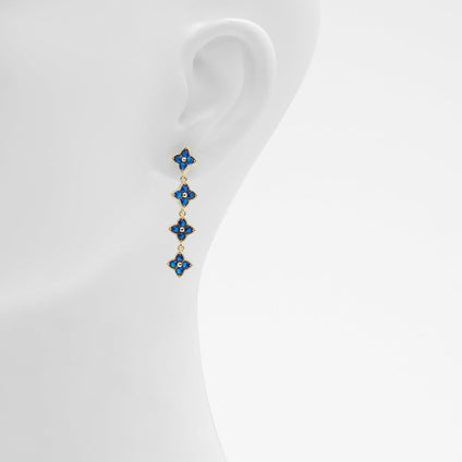 Aldo Womens Light Blue Iconlazur Pierced Earring One Size