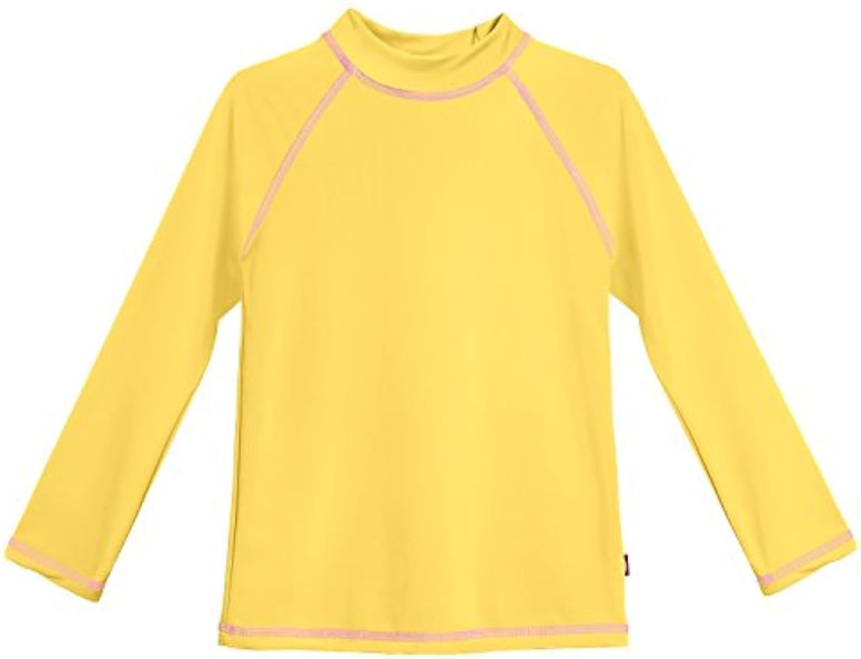 City Threads Girls' SPF50 Rash Guard Sun Swimming Tee Pool & Beach