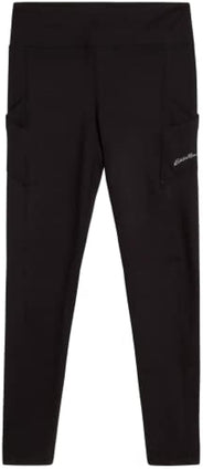 Eddie Bauer Girls' Leggings - 2 Pack Athletic Yoga Pants - Active Workout Dance Tights with Pockets for Girls (XS-XL)