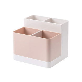 KASTWAVE Desktop Storage Organizer Pencil Card Holder Box Container for Desk, Office Supplies, Vanity Table