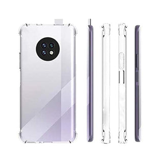 Huawei Y9a Case Cover Back Air Cushion Soft Silicone Shockproof Ultra Slim Premium Material Anti-Scratch Protective Bumper Shell Corner for Huawei Y9a (Clear) by Nice.Store.UAE