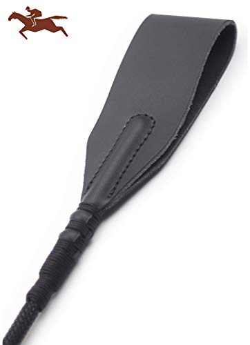 Riding Crop 18" Leather Whips for Horse Equestrian Horse Crop