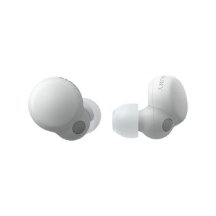 Sony LinkBuds S WF LS900N Truly Wireless Headphones With 6hr Battery Life, Quick Charging, built in Alexa and google assistant, White, WFLS900N/WCE, One Size