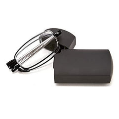 Focus Eye Fit Reading Glasses for Men and Women - Light Weight Folding Readers Includes Glasses Case and Cleaning Cloth