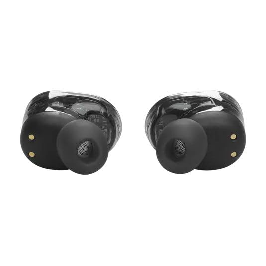 JBL Tune Buds True Wireless Noise Cancellling Earbuds, Pure Bass Sound, Bluetooth 5.3, LE Audio, Smart Ambient, 4-Mic Technology, 48H Battery, Water and Dust Resistant - Ghost Black, JBLTBUDSGBLK