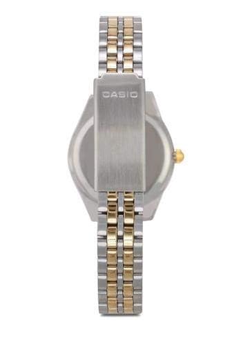 Casio Watch For Women Quartz, Analog Display and Stainless Steel Strap LTP-1129G-7B