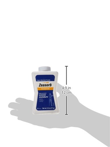 Zeasorb Prevention Super Absorbent Powder for Foot, 2.5 Ounce