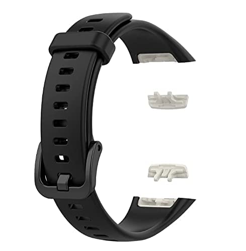Dado Replacement Silicone Band compatible with Huawei Band 6 Watch, solid color bands