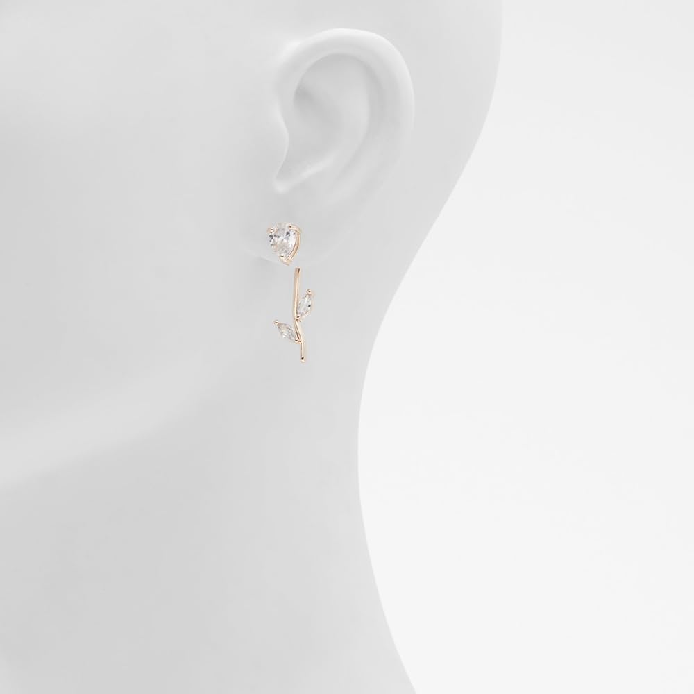 Aldo Womens Rose Gold Legeli Pierced Earring One Size