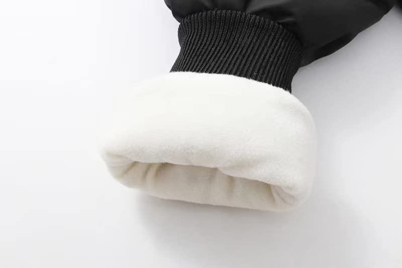 HENORD Baby Boys Girls Snow Pants Elastic Windproof Down Pants Lightweight Warm Winter Pants (6-12 Months)