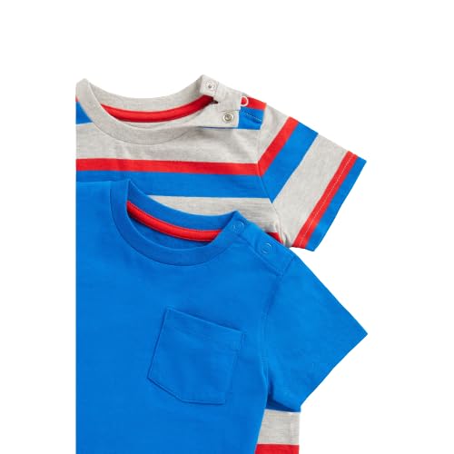 Mothercare Boys EB067 Striker T-Shirts - 3 Pack 2-3Y