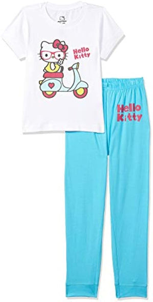 Joshua Tree Girl's Regular fit Pyjama Set