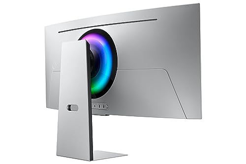 Samsung 34" Odyssey OLED G8 Gaming Monitor With Smart TV Experience, 0.03ms Response Time & 175Hz Refresh Rate, AMD FreeSync Premium Pro, IoT Hub & Voice Assistants - LS34BG850SMXUE