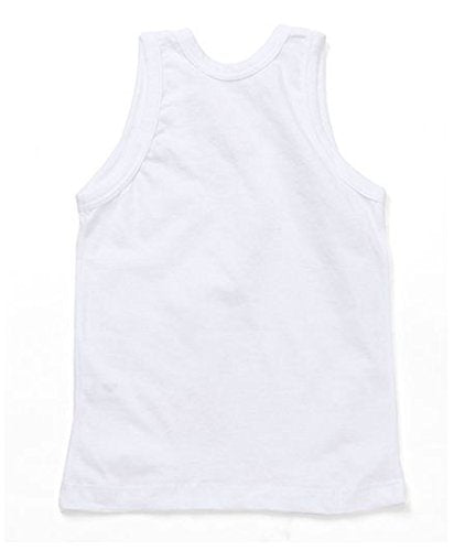 Kids Basket Baby Boys and Girls 100% Pure Cotton White Vest Inner wear Combo Pack of 5 and 10 pc
