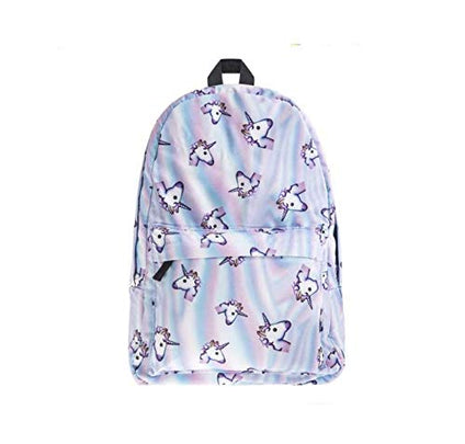 Oxford space unicorn backpack pattern women bag schoolbags for teenage girls backpack