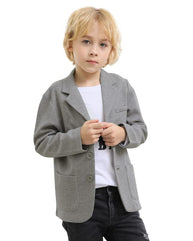 JIAHONG boys Classic Casual Blazer 7-8 y