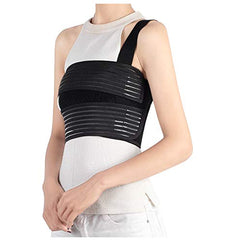 Solmyr Broken Rib Brace, Rib and Chest Binder Belt for Men and Women, Rib Cage Protector Wrap Rib Belt for Sore or Bruised Ribs Support, Broken Sternum, Dislocated Ribs Protection, Pulled Muscle Pain