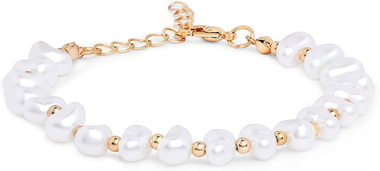 Zaveri Pearls Gold Tone Set of 3 Contemporary Bracelets-ZPFK10872