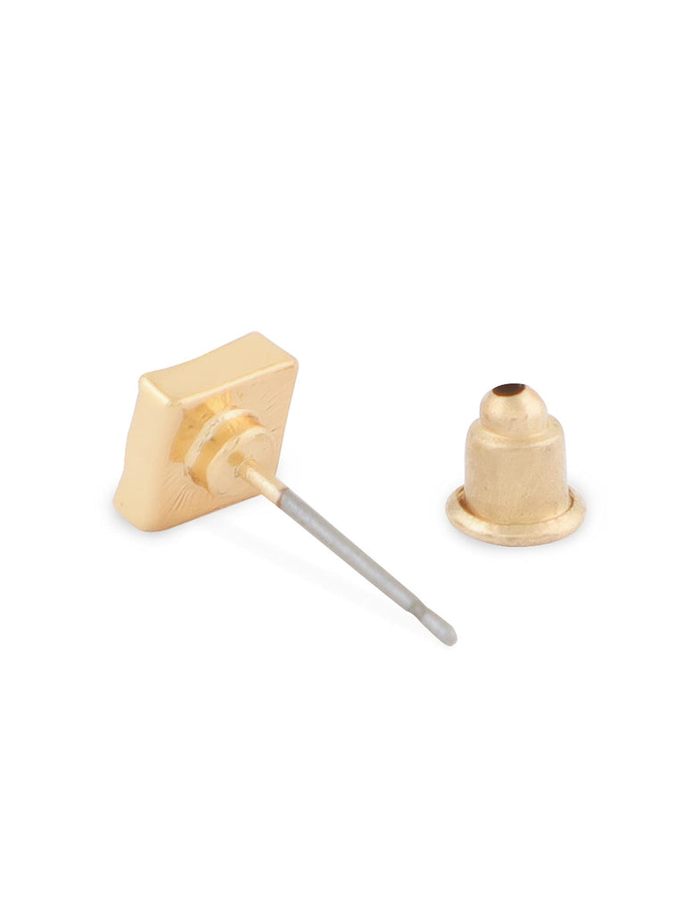 ZAVERI PEARLS Gold Tone Set Of 25 Contemporary Studs, Drop & Semi-Hoop Earrings-ZPFK10652
