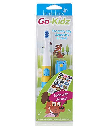 Brush Baby Go-Kidz Electric Toothbrush Boxed - Blue, Piece Of 1