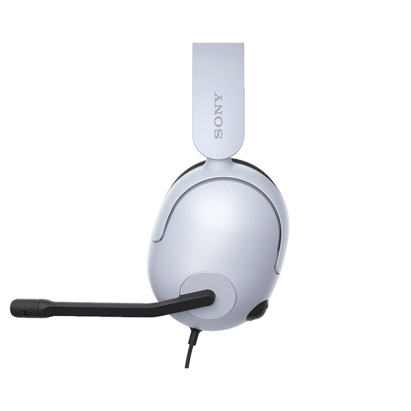 Sony INZONE H3 Wired Gaming Headset, Over ear Headphones with 360 Spatial Sound, MDR G300, White, Headphone