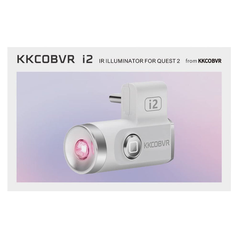 KKCOBVR i2 Indoor Irlight Illuminator Compatible for Meta Oculus Quest 2 Infrared Light Enhance Sensor Tracking In The Dark