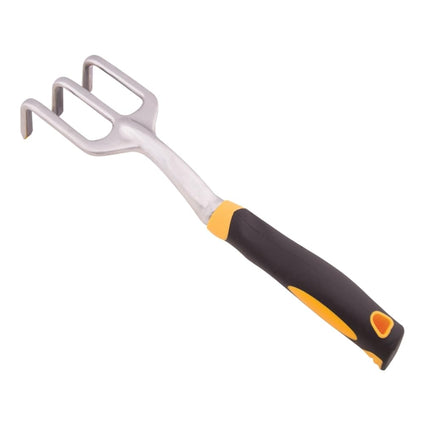 Edward Tools Aluminum Hand Cultivator - Rust Proof Aluminum Cultivator for Weeding and Turning Soil