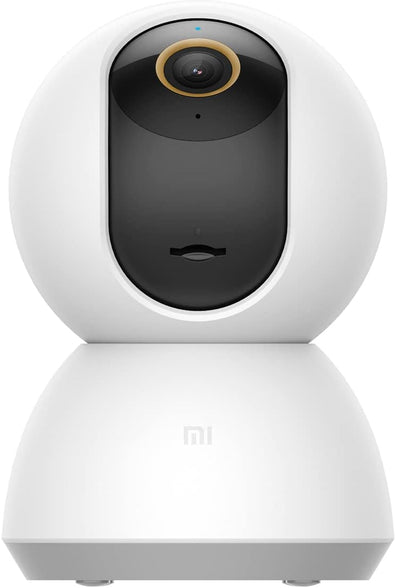 Xiaomi Smart Camera C300- 2K Ultra-clear HD Resolution 360 Degrees pan-tilt zoom view with AI Human Detection F1.4 Large Aperture and 6P Lens Two-way call supported, White