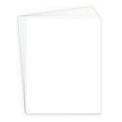 White Cardstock 11x17" 65 lb cover 25 Sheets Smooth Card Stock - Ideal Traditions