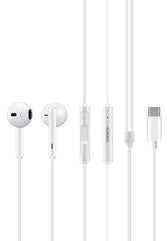 Huawei Hi-Res Classic In-ear Earphones Wired Control Headphones USB Type-C Edition for Huawei Mate 10 - White