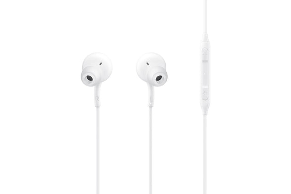 SAMSUNG USB Type C Earphones EO IC100BWEGWW, White, EO-IC100B, Small, Wired