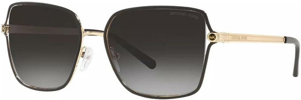 Michael Kors CANCUN MK 1087 women Sunglasses MATTE BLACK/DARK GREY SHADED 56/17/140