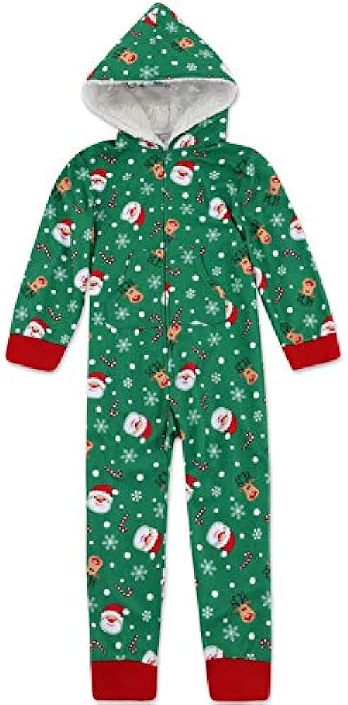 Toddler Girl Red Christmas Blanket Sleeper Onesie Pajamas 2T