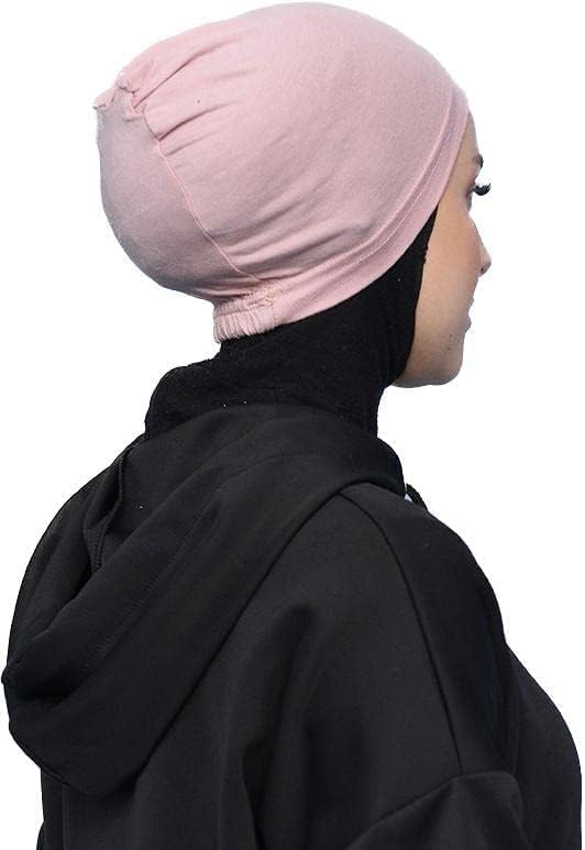 women stretchable cotton under hijab cap, bone under scarf for Muslim woman, hijab inner