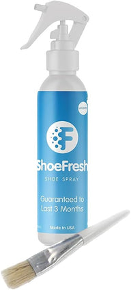 ShoeFresh Shoe Deodorizer Spray--Eliminate & Prevent Odors for 3 Months Guaranteed. Keep Your Shoes, Boots, Sandals, & Hockey Skates Smelling Fresh.
