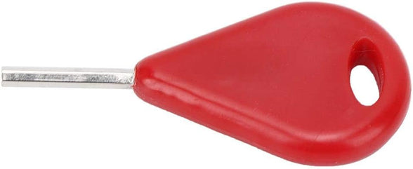 Metal 28g Lightweight Surf Fin Key, Surfboard Accessories, Surfing Equipment, With Handle Surfboard Fin Hex Key, for FCS Fins Outdoor Fun Surfing Surfboard(red)