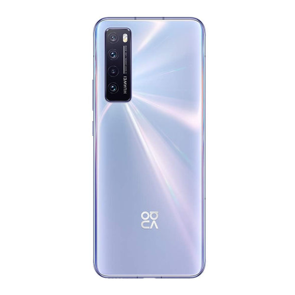 Huawei nova 7 5G Smartphone, Kirin 985 SOC, 64MP AI Quad Camera, fullview display, In-Screen 32 MP Front Camera, 8 GB RAM + 256 GB ROM, 4,000 mAh battery, 40W SuperCharge - Space Silver