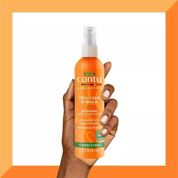 Cantu Coil Calm Detangler, 8 Fluid Ounce (Pack of 2)