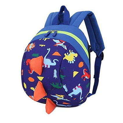 eWINNER Kid's Dinosaur School Backpack (Blue)