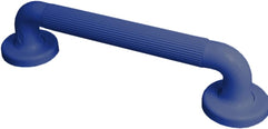 NRS Healthcare Plastic Fluted Grab Rail - 30 cm (12 inch) Blue